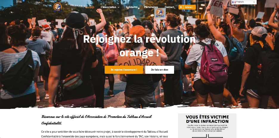 Création de site internet et référencement SEO pour APTAC par Sarthewebconsulting