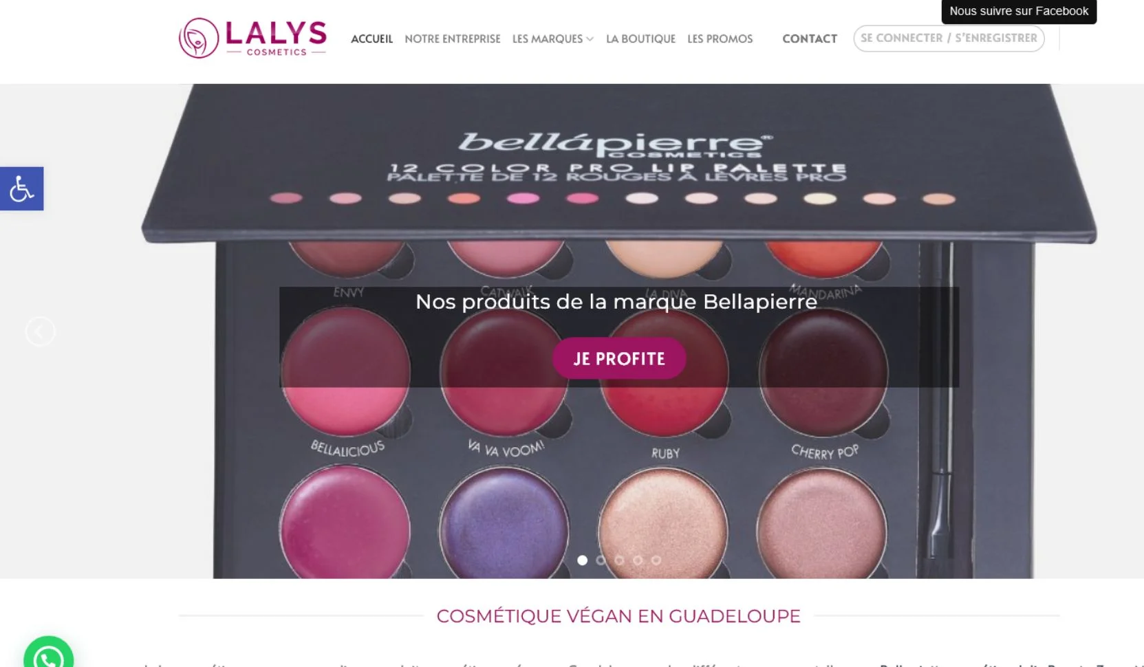 Audit SEO pour Lalys Cosmétique – Guadeloupe par Sarthewebconsulting