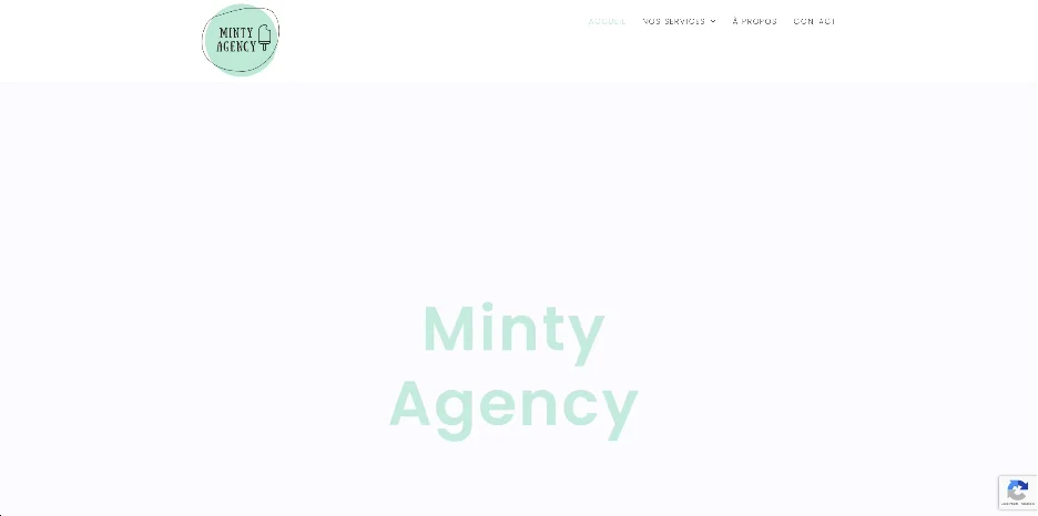 Création de site internet pour Minty Agency par Sarthewebconsulting