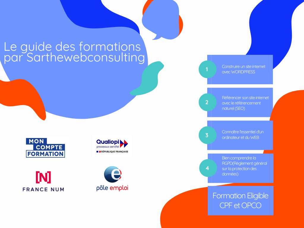 Formation Eligibles CPF avec l'agence SEO Sarthewebconsulting
