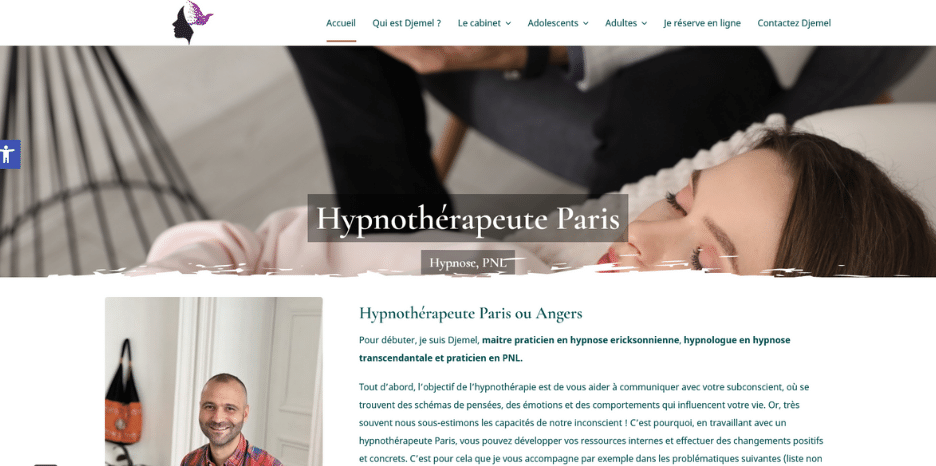 Hypnothérapeute Paris ou Angers - Djemel DJERBI