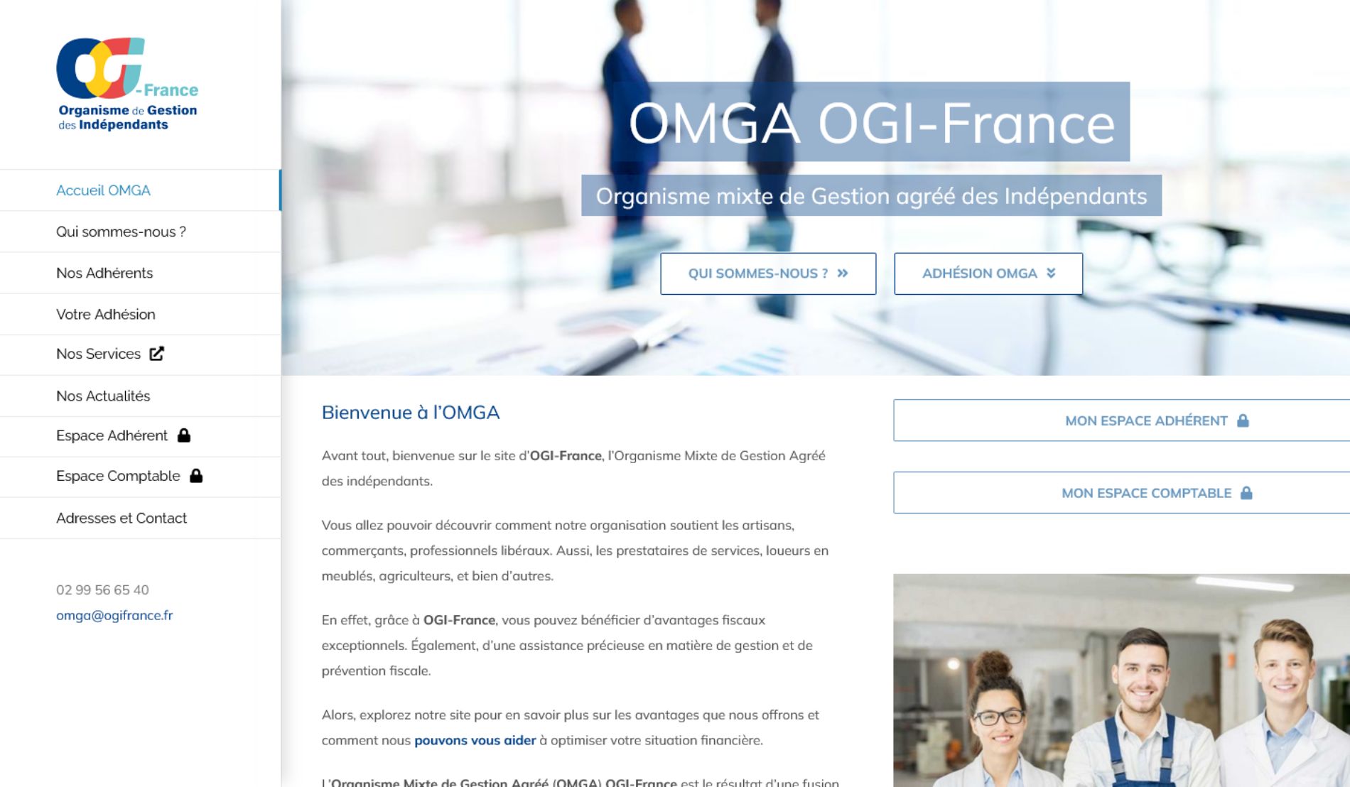 OGI-France, l’Organisme Mixte de Gestion Agréé des indépendants