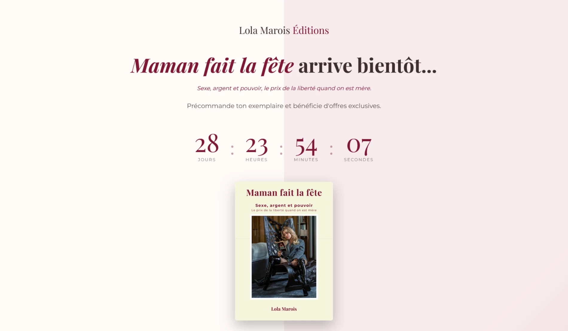 Lola Marois - Comédienne, chanteuse et éditeur